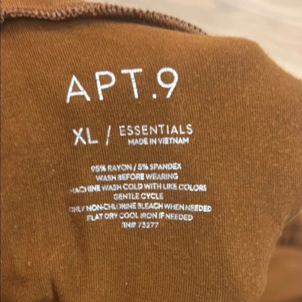 Chic Mock Turtleneck Apt. 9 Shirt